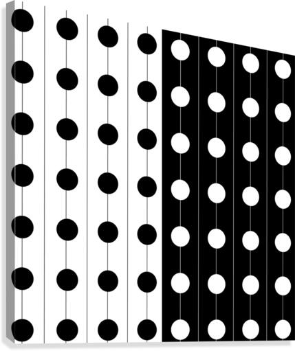 Harmony Dots Canvas Print