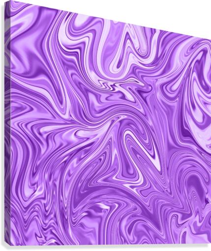 Indigo Liquid Marble Canvas Print