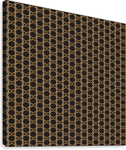 Arabesque Background Canvas Print