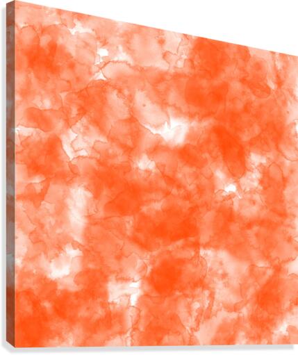Orange Red Canvas Print