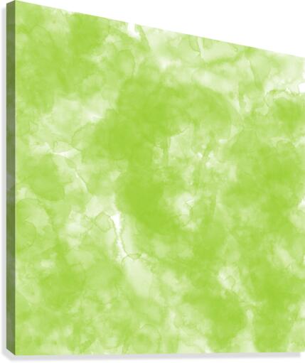 Yellow Green Canvas Print