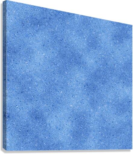 Blue Glitter Canvas Print