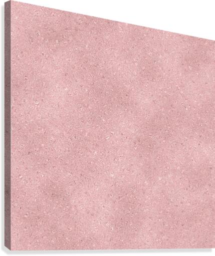Rose Gold Glitter Canvas Print