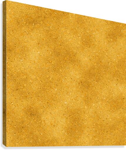 Orange Glitter Canvas Print