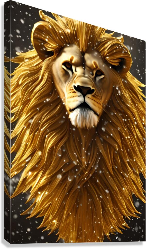 Roaring Majesty Canvas Print