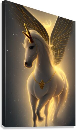 Unicorn Wings Canvas Print