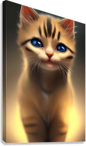 Cats Eye Magic Canvas Print
