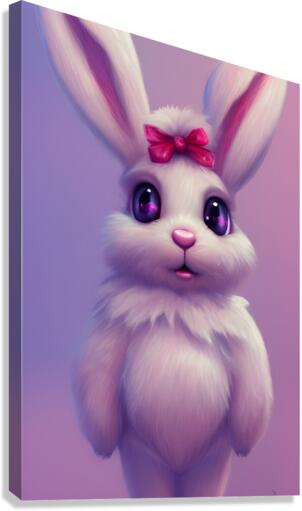 Pretty Bunny Canvas Print