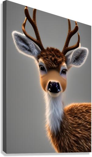 Cute Deer Canvas Print