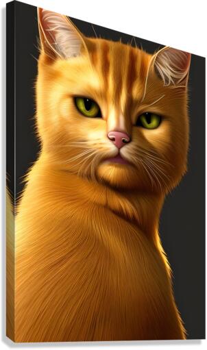 Cat Charisma Canvas Print