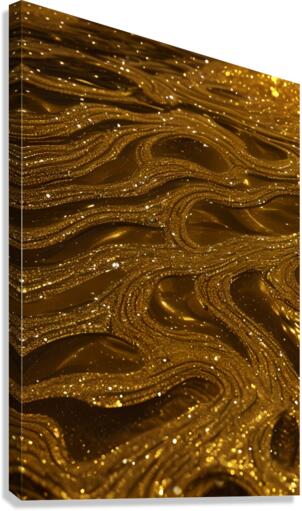 Golden River Canvas Print