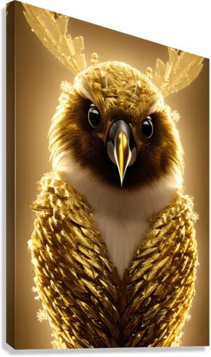 Royal Owl Canvas Print