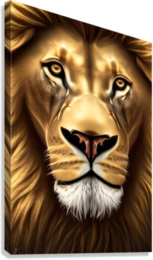 Royal Lion Canvas Print