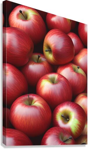 Fresh Apples Canvas Print