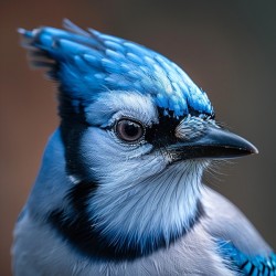 Pretty Blue Jay Bird