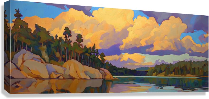 Muskoka Lake Ridge by Christopher Jones Wall Art