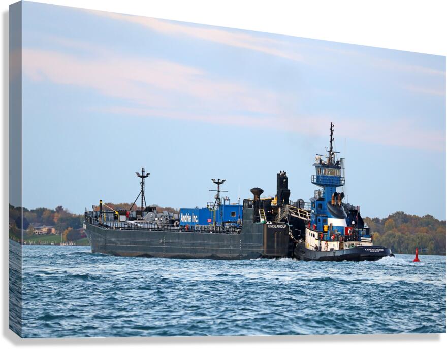 Endeavour and Karen Andrie 2 101919 Canvas Print