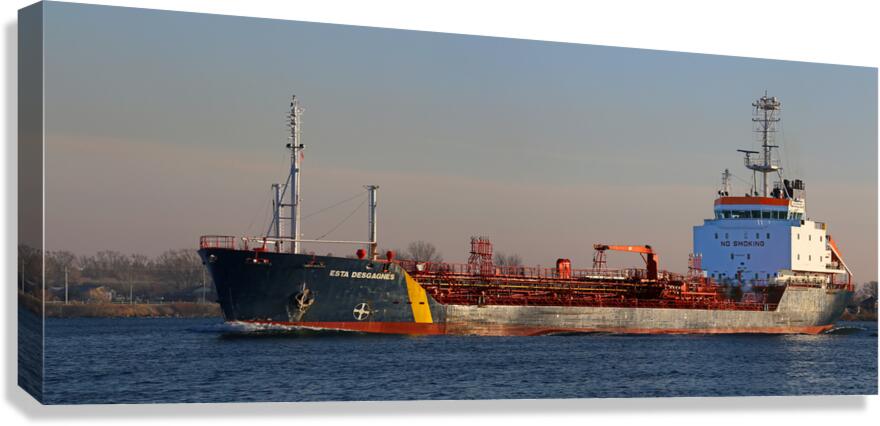 Esta Desgagnes Panorama 120918 Canvas Print