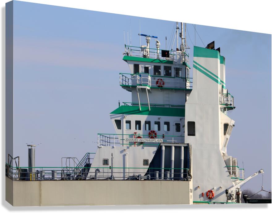 Samuel de Champlain Closeup 011818 Canvas Print