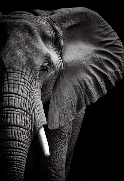 Elephan by Philippe Hellendorff