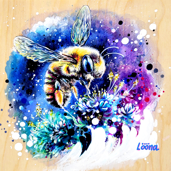 BEE your own STAR by LoonaPainting