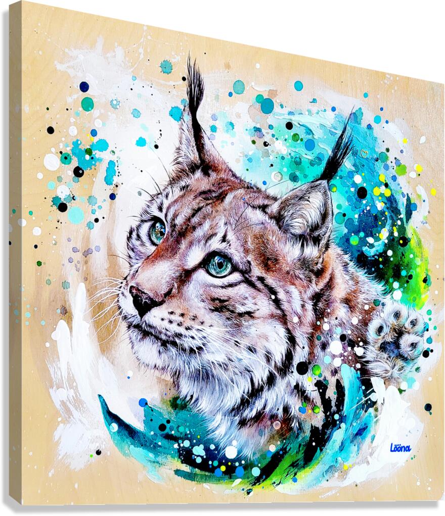 Ojo De Lince Canvas Print