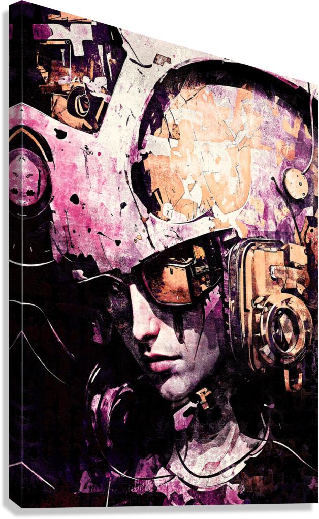 technicolor punks level 5 Canvas Print
