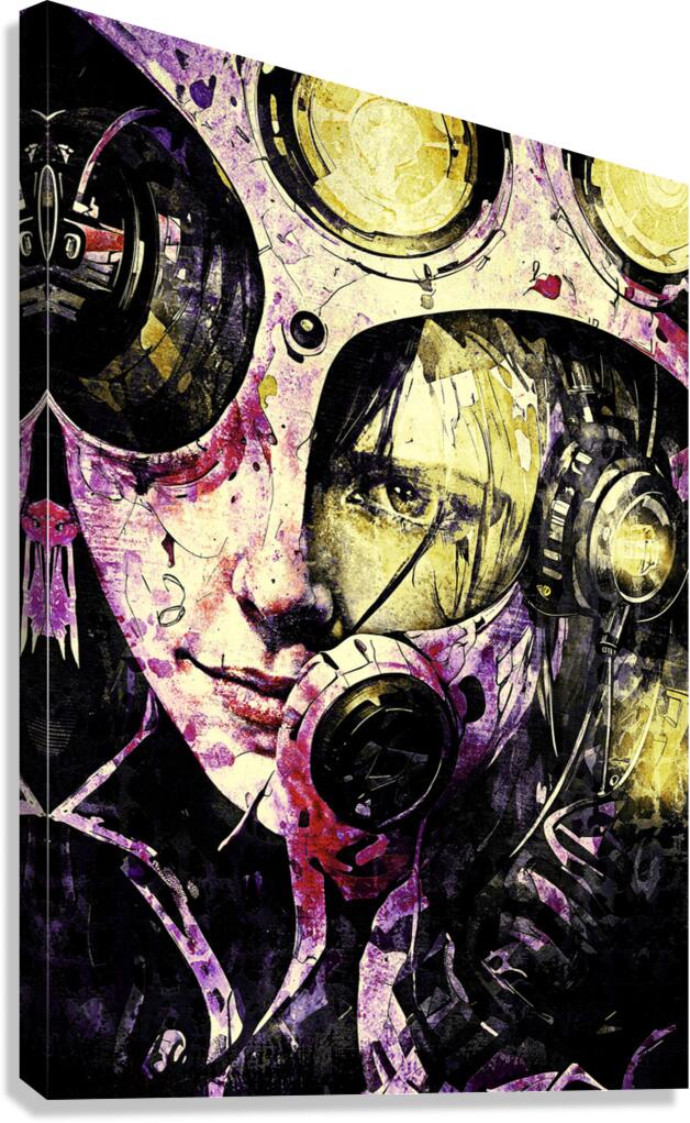 technicolor punks level 4 Canvas Print