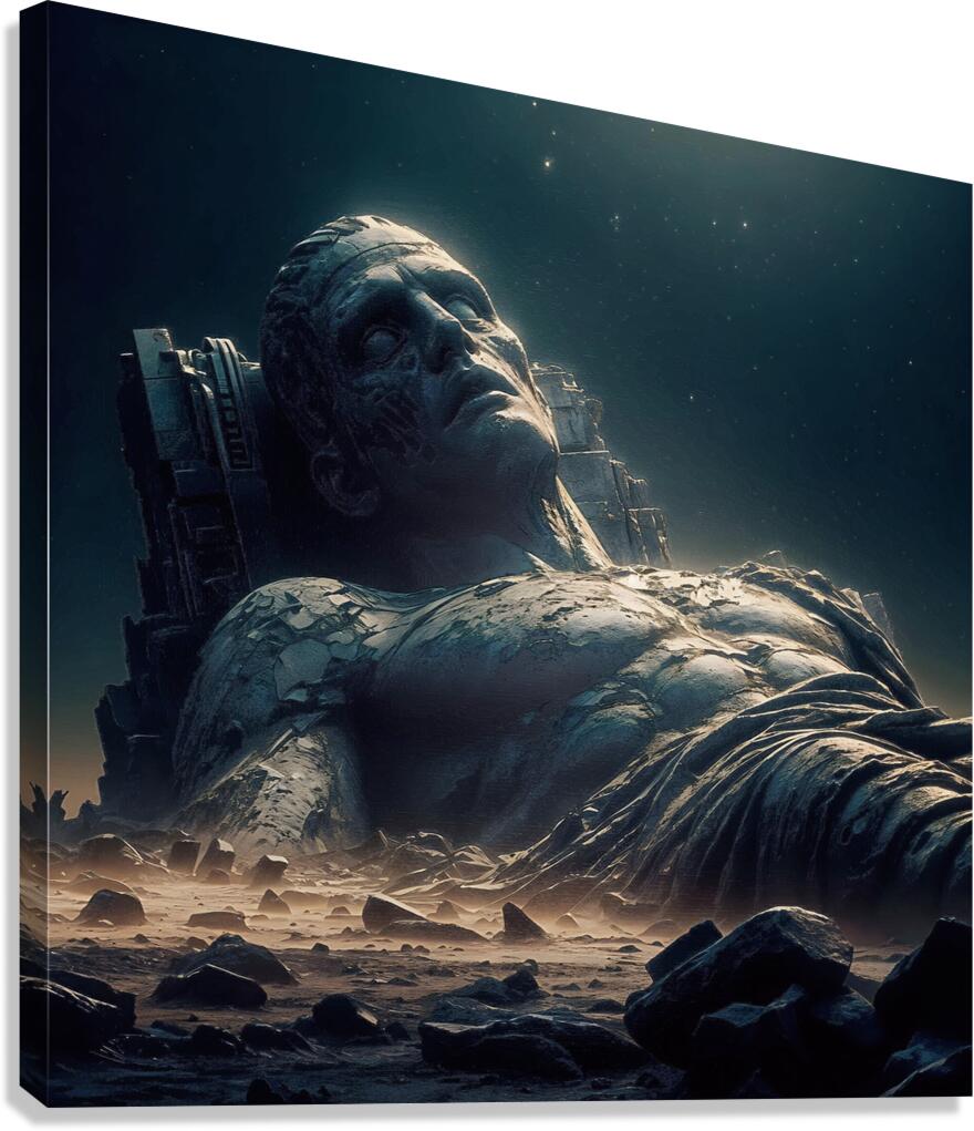 Fallen Mars vol 7 Canvas Print