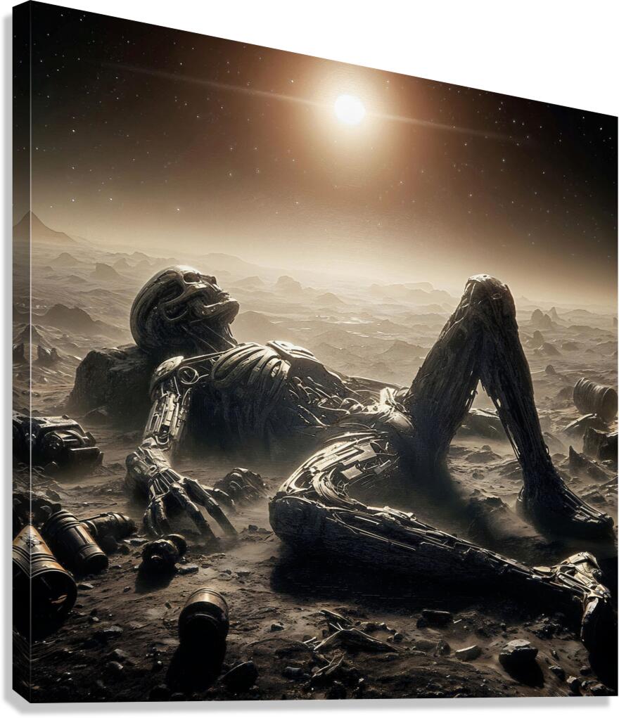 Fallen Mars vol 4 Canvas Print