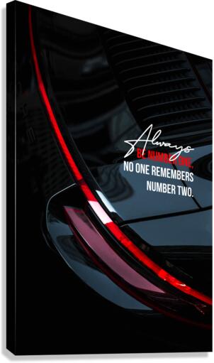 ALWAYS BE NO.1 Canvas Print