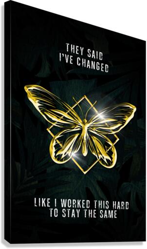 BUTTERFLY Canvas Print
