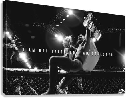 OBSESSED Canvas Print