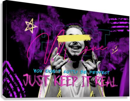 KEEP IT REAL Canvas Print