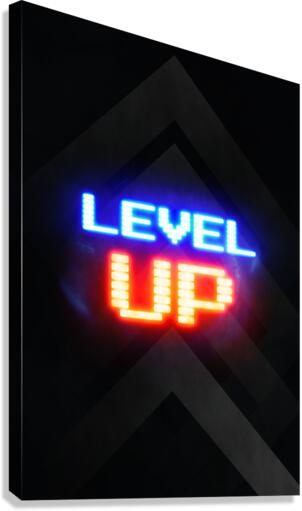 LEVEL UP Canvas Print