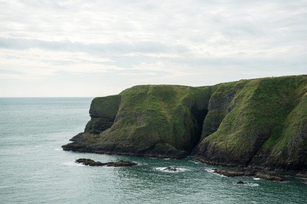 Rough Green Cliffs -  Print