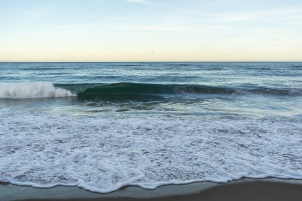 Free and Elemental - Ocean Spume Surf and Sand by GeorgiaM