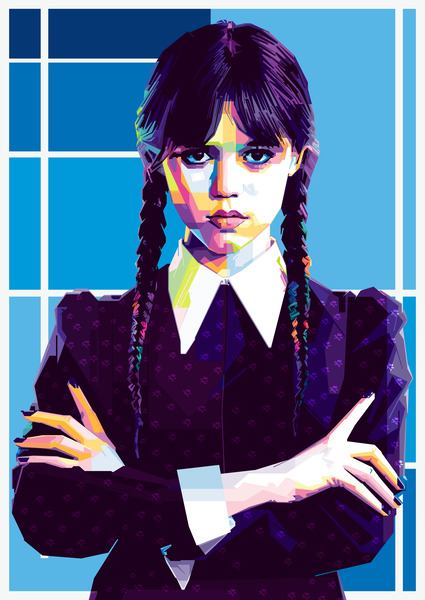 Jenna Ortega Print