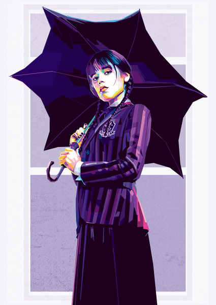 Jenna Ortega by wpap hulondalo