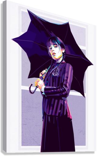 Jenna Ortega Canvas Print