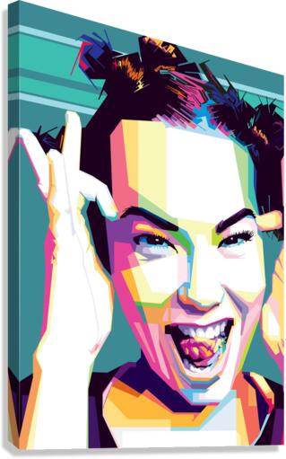 Bjork Canvas Print