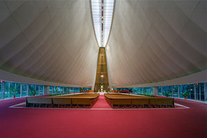 Temple Beth El Detroit interior