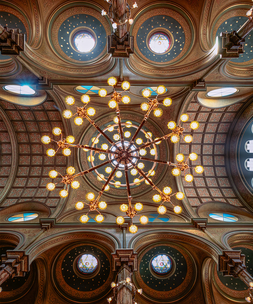Eldridge Street Synagogue New York City by Judaic Gallery