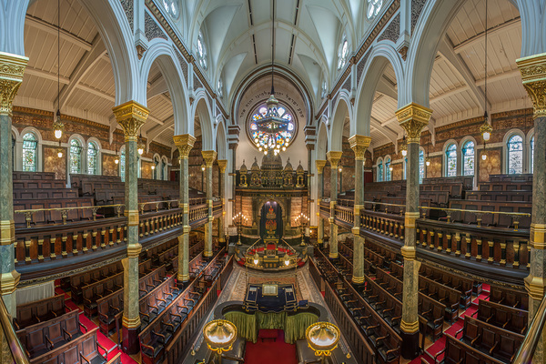 London West End Synagogue  by Judaic Gallery