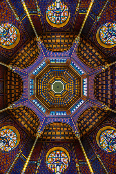 Rumbach Street Synagogue Budapest Hungary by Judaic Gallery