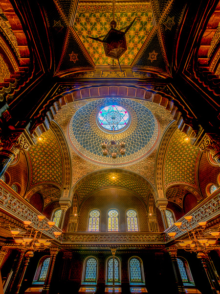 Spanish Synagogue Prague- Czech Republic Print