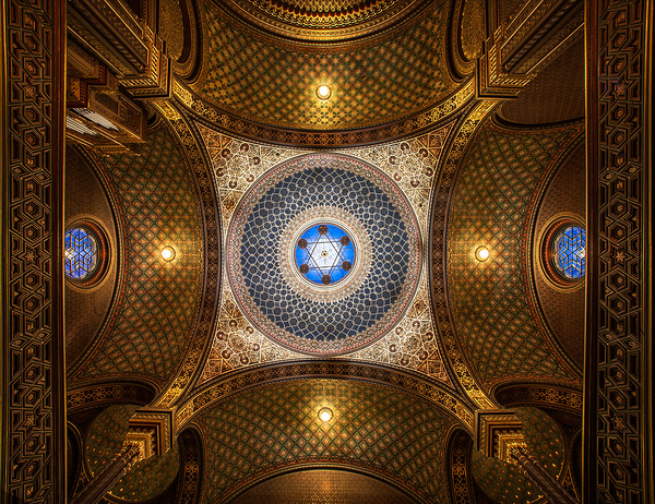 Spanish Synagogue Prague  by Judaic Gallery