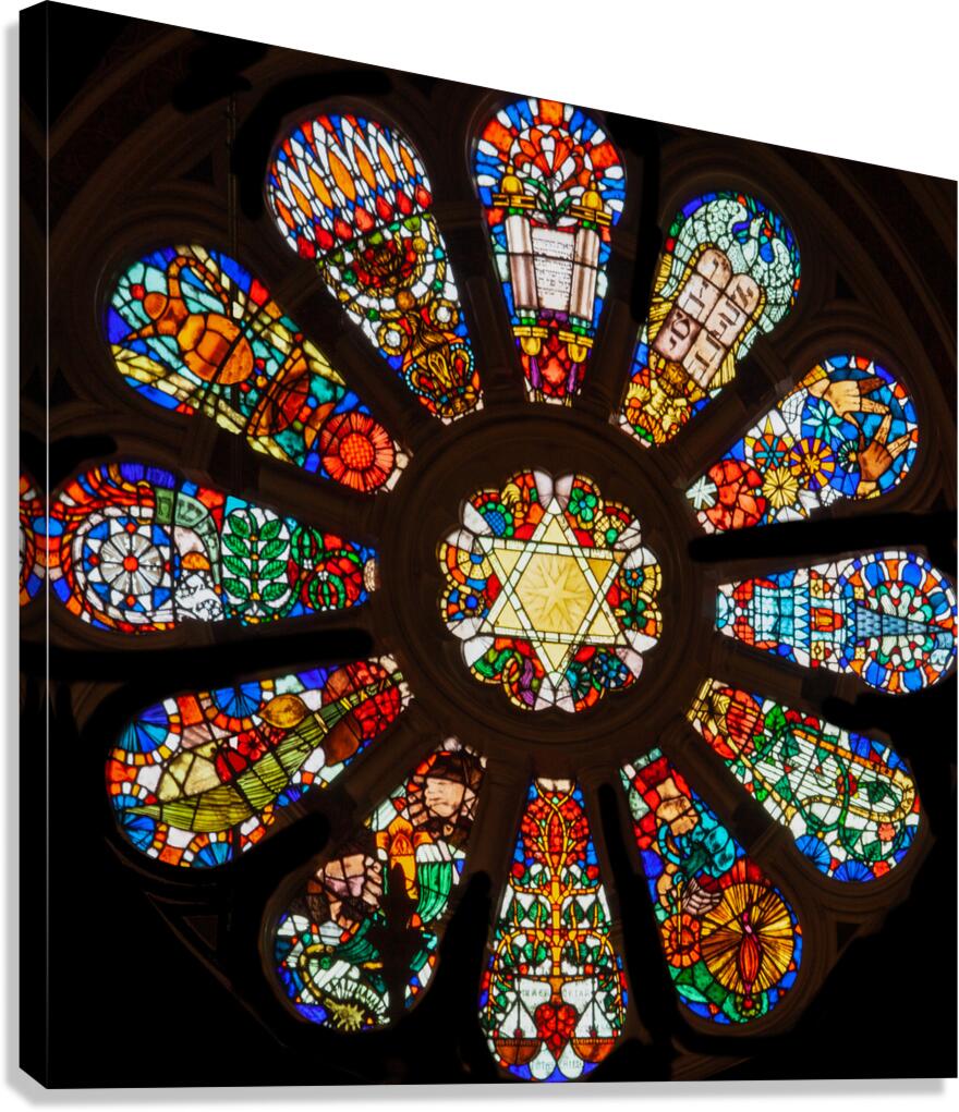 London Northend Synagogue Canvas Print