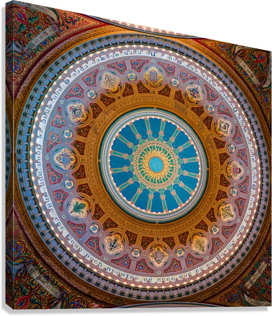 Sherit Israel Synagogue San Francisco Canvas Print