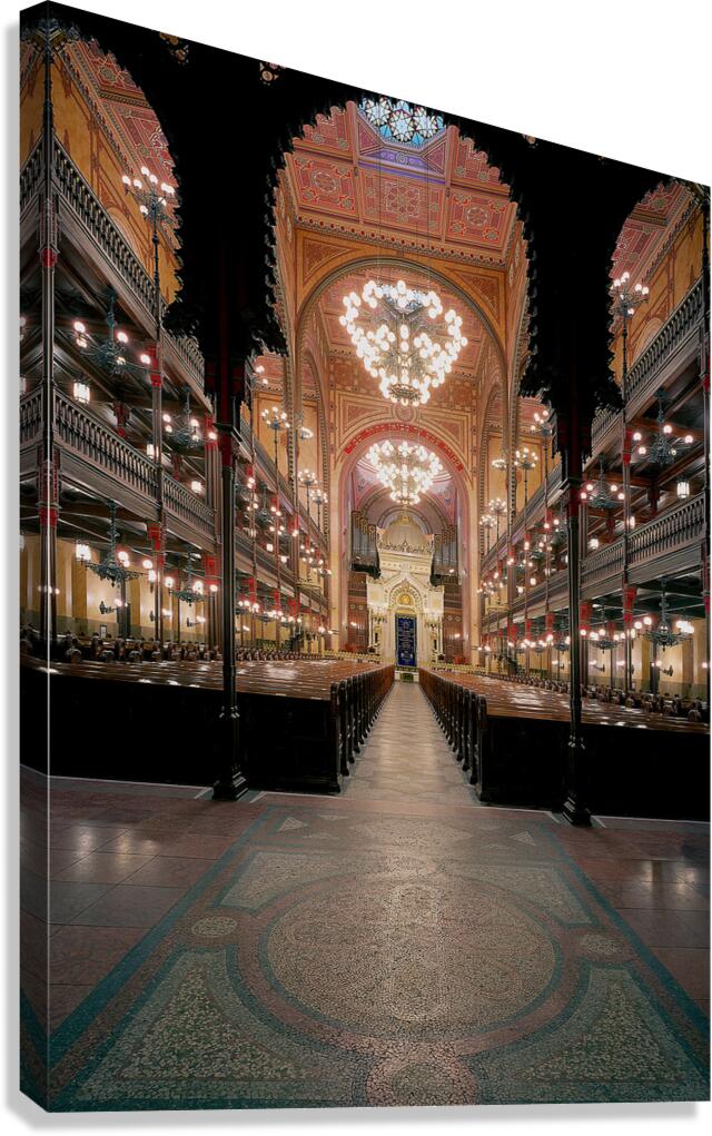Dohany Street Synagogue Budapest Hungary  Canvas Print